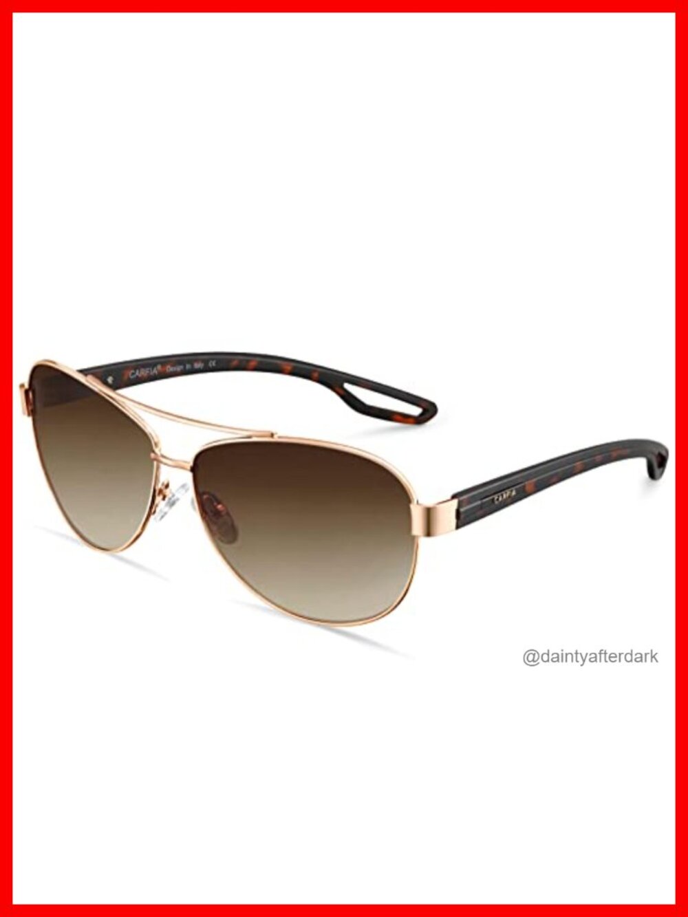 Aviator Polarized Sunglasses for Women UV400 Protection